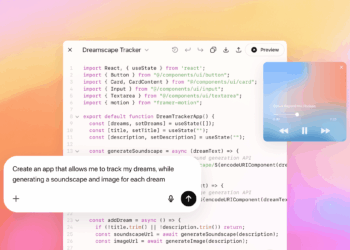 A screenshot of GPT-5 writing code.