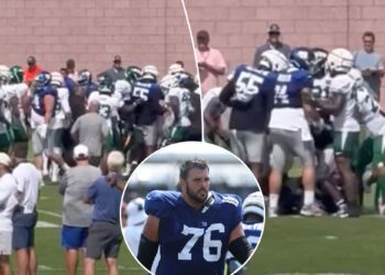 Giants O-line makes statement with 'smart retaliation' during brouhaha with Jets