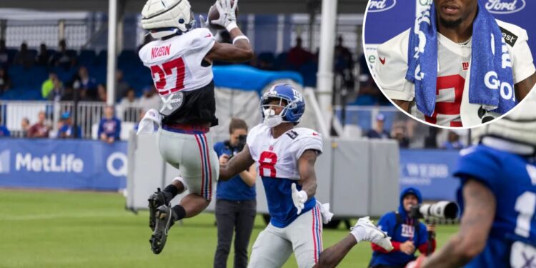 Giants' Tyler Nubin on quest to regain ball-hawking prowess