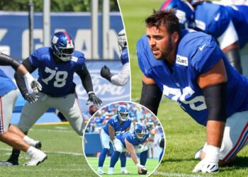 Giants' know positive offensive line vibes don't mean anything