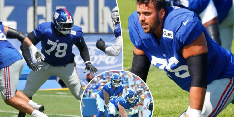 Giants' know positive offensive line vibes don't mean anything