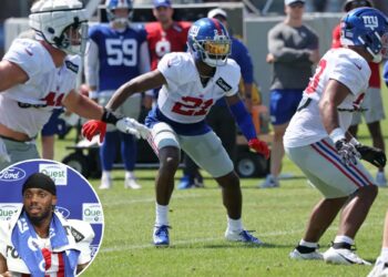 Giants won't have to pick side with Paulson Adebo as top cornerback