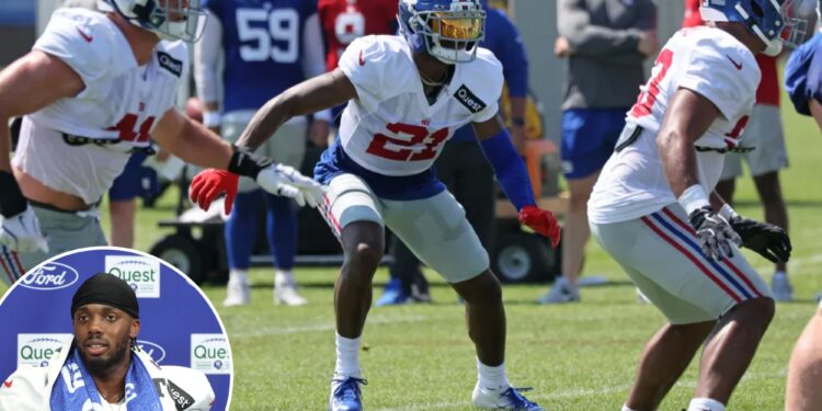 Giants won't have to pick side with Paulson Adebo as top cornerback