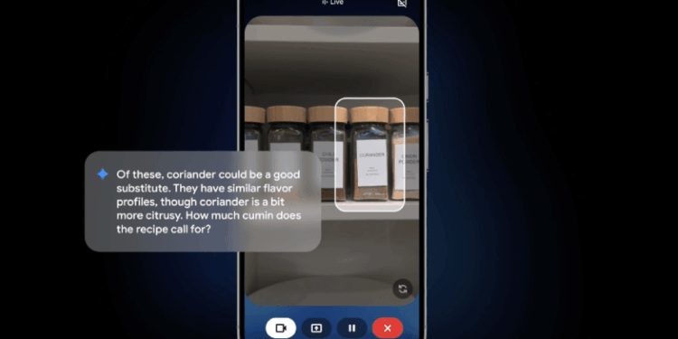 Google’s Gemini Live AI assistant will show you what it’s talking about