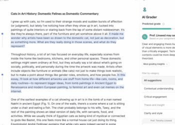 Grammarly says its AI agent can predict an A paper