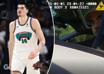 Grizzlies' Zach Edey scolded by police for going over 100 mph in video
