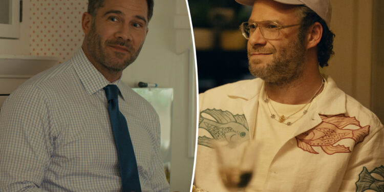 How Seth Rogen had Luke Macfarlane's back on 'Platonic' set