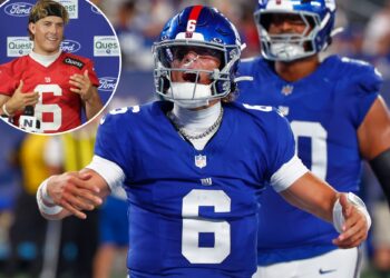 It’s all there for the taking as Jaxson Dart’s preseason Giants hype skyrockets