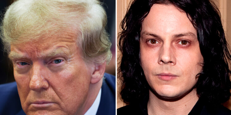 Jack White melts down after White House calls him 'washed-up' -- rages that Trump is a 'low-life fascist'