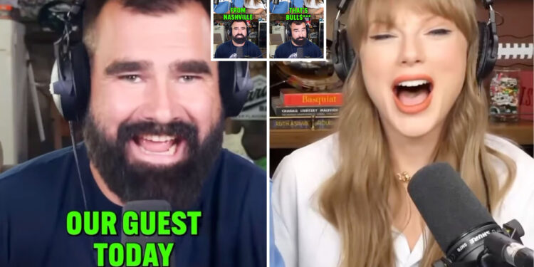 Jason Kelce mocks Taylor Swift for turning her back on Pennsylvania roots