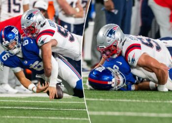 Jaxson Dart sends late-night message after worrying Giants moment