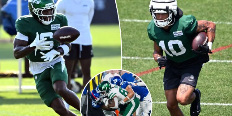 Jets' wide receiver questions go beyond who is their No. 2