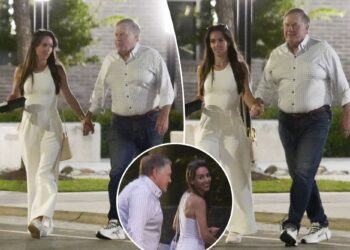 Jordon Hudson, Bill Belichick all smiles in new photos after run-in with ex