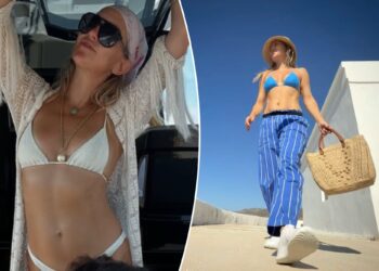 Kate Hudson shows off bikini body in steamy send-off to summer