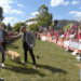 Kirk Herbstreit's dog, Peter, pooped during the kicking contest on Saturday's "College GameDay."