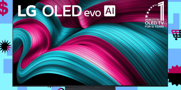 LG’s massive 77-inch C5 OLED TV is more than $1,000 off