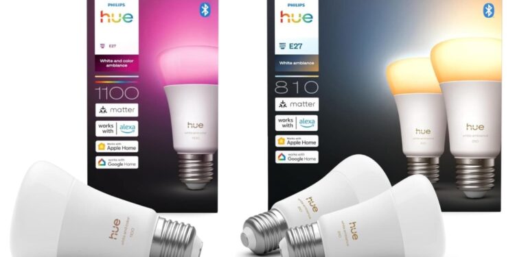 Leak suggests new Philips Hue lights will have direct Matter support