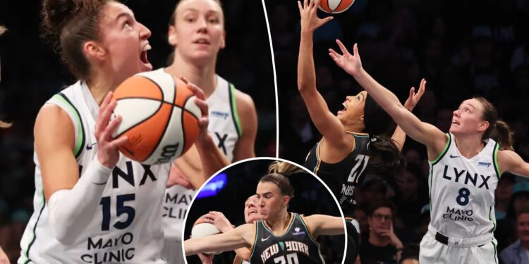 Liberty fall to Lynx as gap atop WNBA standings grows