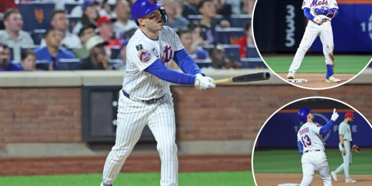 Luis Torrens, Mets' offense put on a show in rout of Phillies