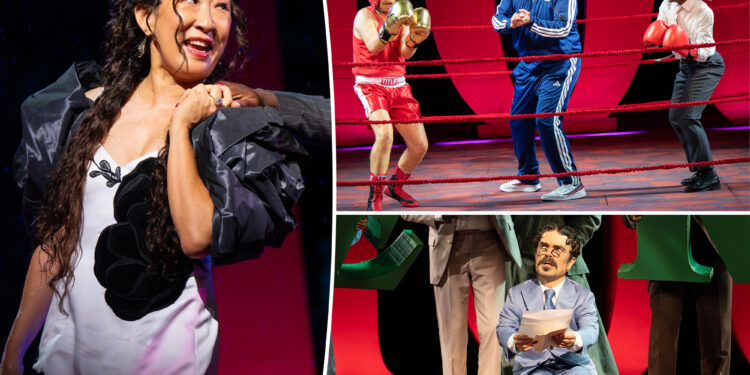 Lupita Nyong'o, Sandra Oh and Peter Dinklage yuk it up in Central Park