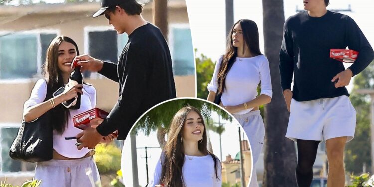 Madison Beer, Justin Herbert spotted again as romantic rumors heat up