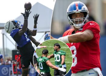 Malik Nabers vs. Sauce Gardner top intriguing Jets-Giants practice matchups