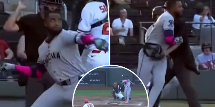 Mariners’ Victor Robles ejected from rehab game after throwing bat toward pitcher who nearly hit him