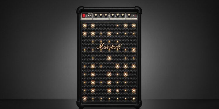 Marshall’s first Bluetooth party speaker has a hidden light show