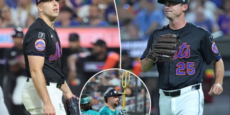 Mets' free fall continues with latest bullpen collapse in loss to Mariners