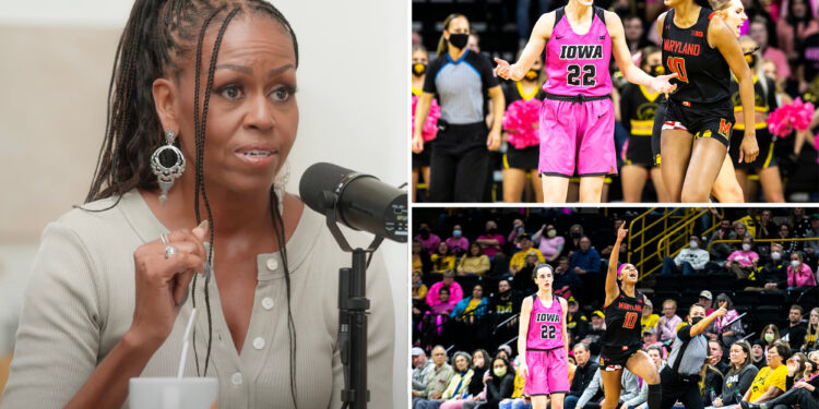 Michelle Obama weighs in on Caitlin Clark-Angel Reese 'hate'