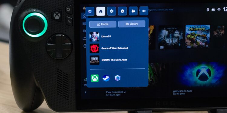 The Game Bar drives a lot of Microsoft’s Xbox full-screen experience.
