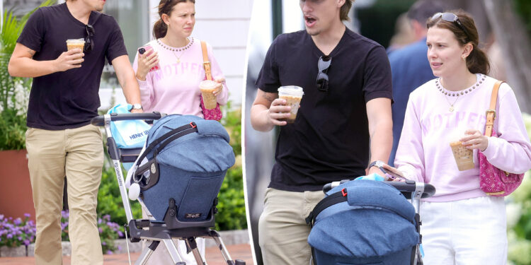 Millie Bobby Brown seen with baby girl in first photos: name clue