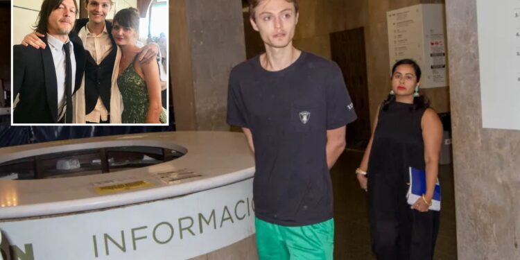 Mingus Reedus, son of 'Walking Dead' star Norman Reedus, supermodel Helena Christensen arraigned in NYC court