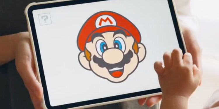 Nintendo’s new Hello, Mario! app lets kids play with Mario’s face
