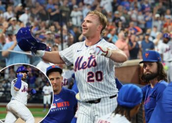 Pete Alonso's historic homers help Mets crush Braves to end skid
