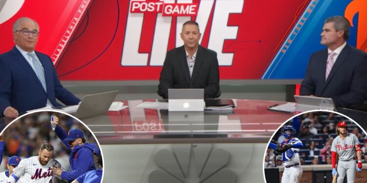 Phillies postgame show already thinking about blowing the division to Mets in meltdown