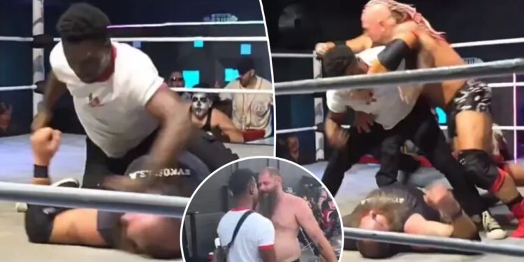 Pro wrestler attacked by Raja Jackson doing 'fine and recovering'