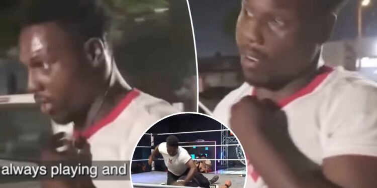 Raja Jackson video emerges after viscous attack leaves wrestler unconscious