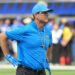 Jim Harbaugh, coach of the Los Angeles Chargers, on the sidelines.