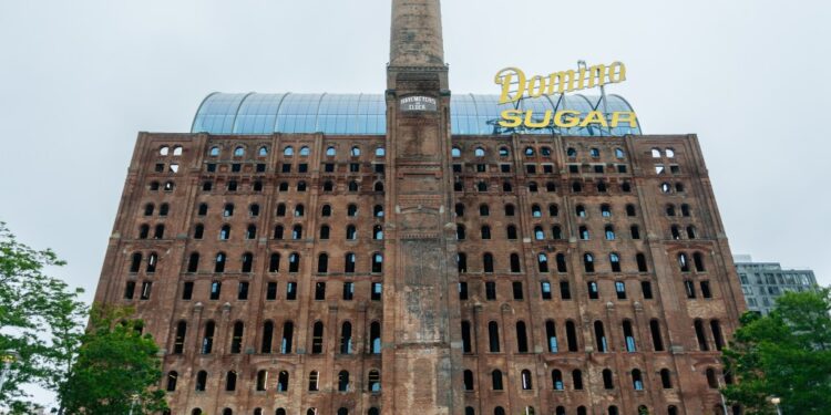 Domino Sugar Refinery in Brooklyn.