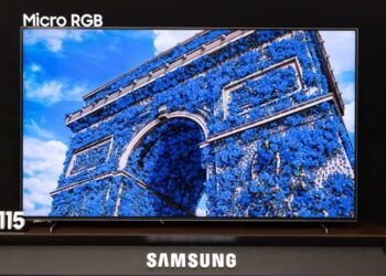 Samsung has launched a Micro RGB TV with impressive color accuracy