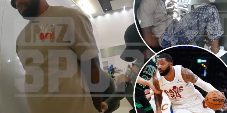 Shocking video shows Marcus Morris being arrested in shackles at Florida airport