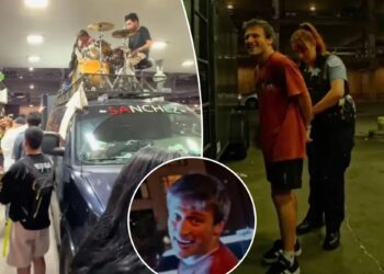 Silly Goose frontman Jackson Foster arrested for pop-up concert at Chicago gas station after Lollapalooza gig