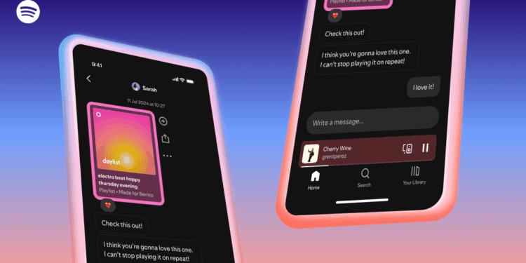 Spotify is adding DMs | The Verge