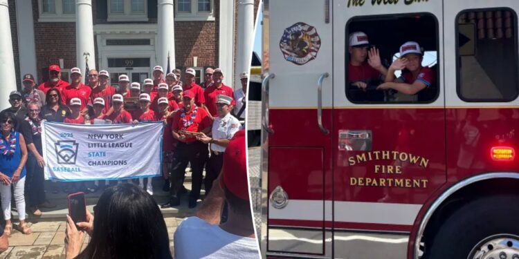 St. James-Smithtown Little League team honored with parade