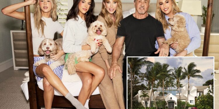 Sylvester Stallone gives inside look at his Florida home after ditching LA