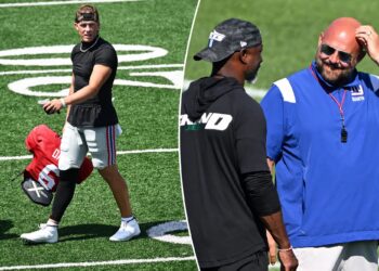 Takeaways from Giants' joint practice with Jets as Jaxson Dart impresses