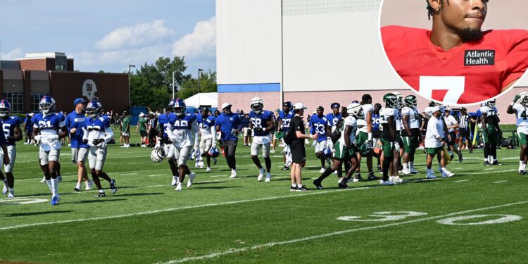 Takeaways' from Jets' joint practice with Giants as tensions rise