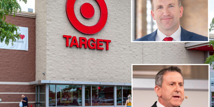 Target share plunge 7% as investors blast new CEO appointment