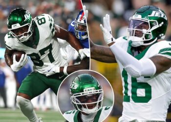 The Jets receivers in play to join Garrett Wilson on Opening Day roster